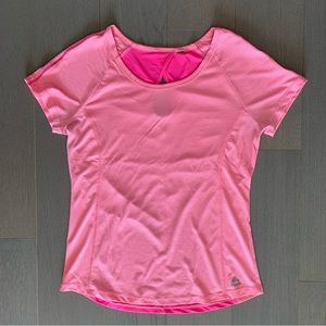 RBX Pink Stripe Workout T-Shirt